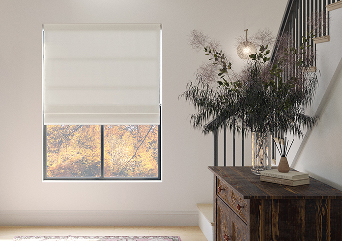 Oslo, Pearl - Roman Blind - Image 3